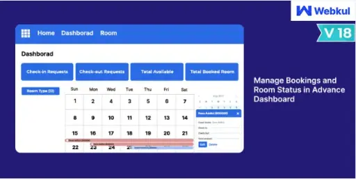 A complete Hotel Management Solution in ODOO